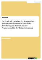 Anonymous | Ein Vergleich Zwischen Der Analytischen Und Historischen...