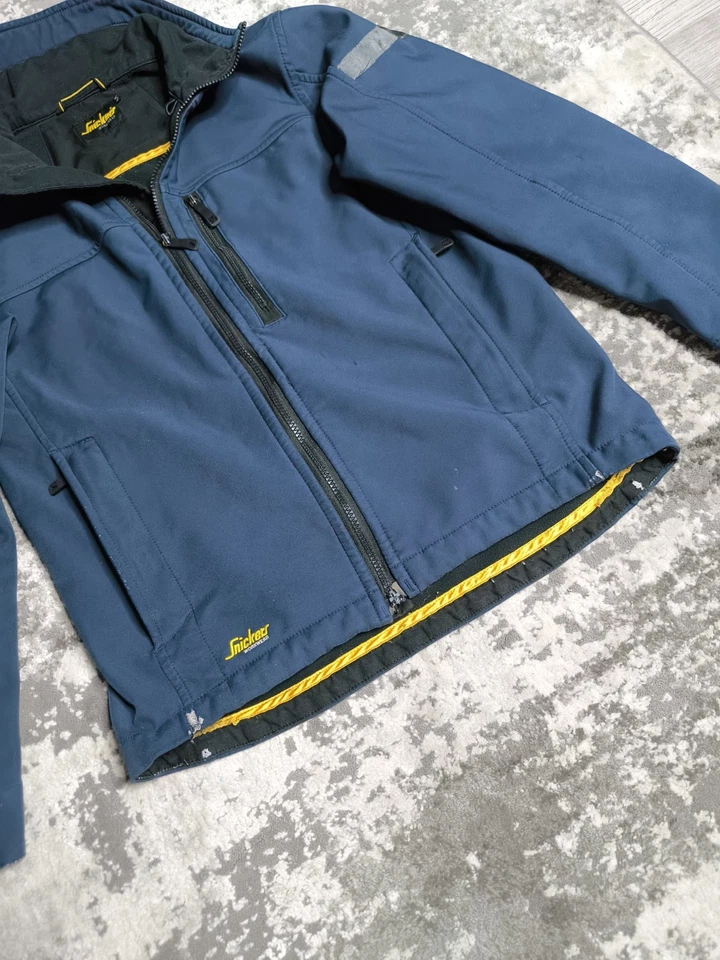 Men's   Snickers  1200  Softshell Cordura Jacket Size M Work Wear  YKK - Image 4 of 4