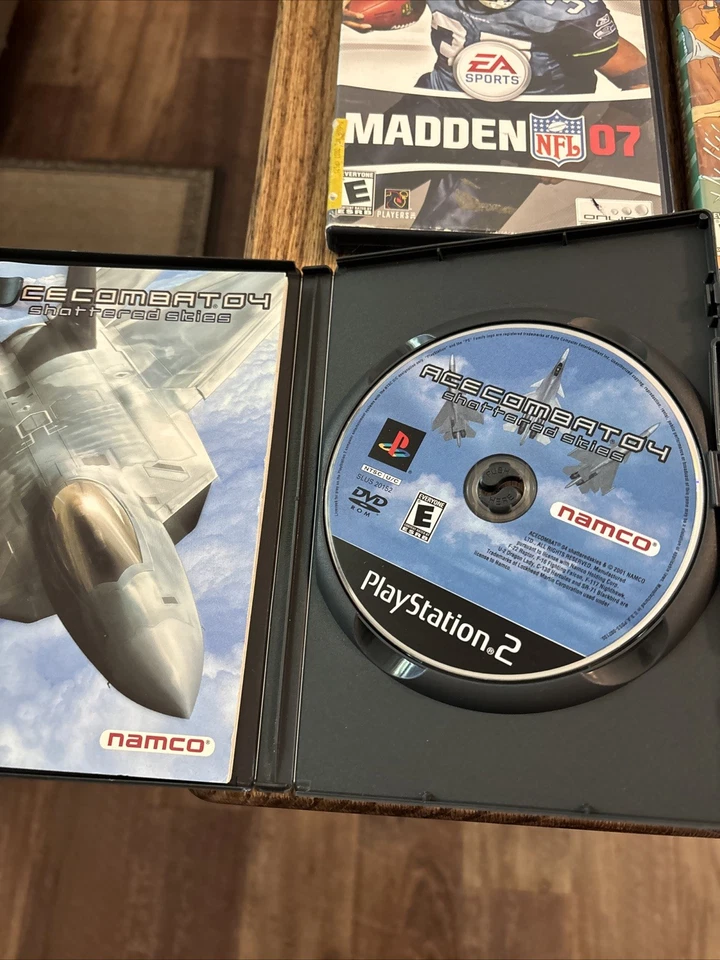 Lot Of 11 PlayStation 2 Games Star Wars Arthur Sonic Madden Ace Combat 4 SOCOM - Image 2 of 4