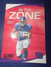 Saquon Barkley 2020 Score - In The Zone #IZ-SB New York Giants