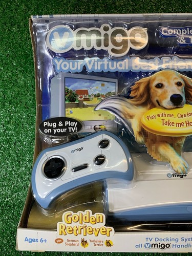 VMIGO Jakks Pacific Virtual Best Friend - Golden Retriever -NEW OPEN BOX DOG PET - Picture 2 of 10