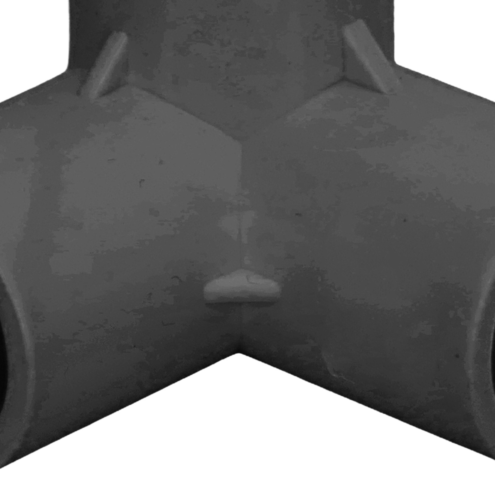 10PCS 3 Way Pipe Fittings PVC Plastic Tee Fitting Elbow Corner Connector 25mm
