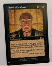 1999 Magic The Gathering Urza's Legacy Brink Of Madness #50 NM/M
