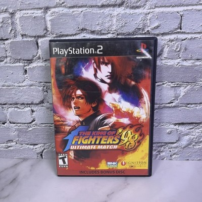 The King Of Fighters '98 Ultimate Match (Playstation 2) w/Manual   no bonus disc