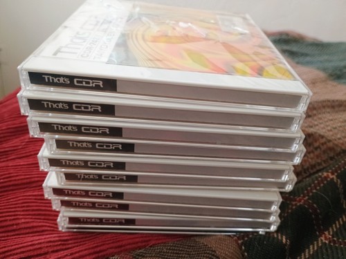10 CD vierges neufs TAIYOYUDEN That's CDR 74ZY 650 Mo 74 min livraison gratuite aux États-Unis - Photo 3/6