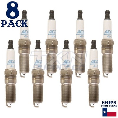 8 Pack ACDelco Double Platinum Spark Plugs 2009-2010 for Dodge Challenger 5.7