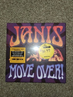  Janis Joplin MOVE OVER! 7'' Singles Box Set Limited Edition Vinyl