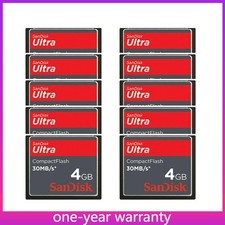 10 x 4GB SanDisk Ultra 30MB/S CF CompactFlash memory Card SDCFH-004G For DSLR