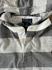 POLO Ralph Lauren Boys Gray Striped Rugby Shirt Size S(8) EUC — photo 3