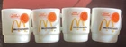 Vintage McDonald’s Fire King Anchor Hocking 4 Milk Glass Coffee Mug Good Morning