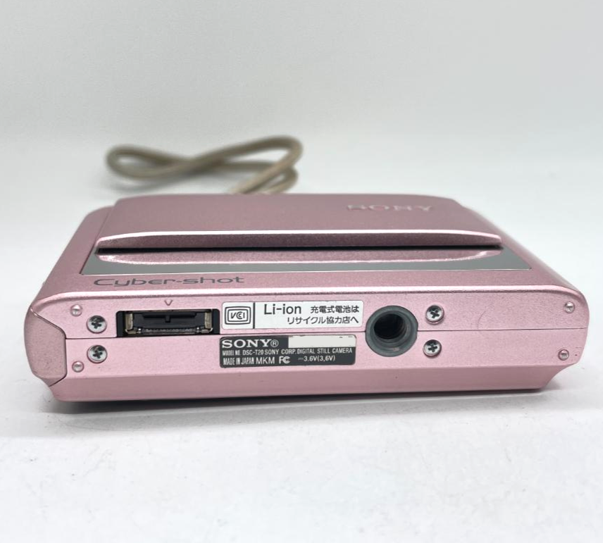 SONY Cyber-shot DSC-T20 Pink 8.1 MP Digital Camera 3x