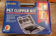 Andis Adjustable Blade Pet Clipper Powerful Motor Corded Excellent Used Once