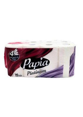Pure & Soft Toilettenpapier, 4lagig, 16 Stück, extra rein und weich, chlor, f...