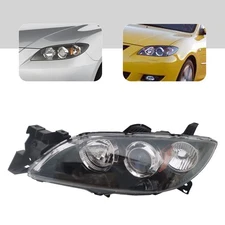 Driver Side Left Headlight Lamp For 2004 2005 2006 2007 2008 2009 Mazda 3 Sedan