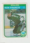 82/83 O PEE CHEE RON FRANCIS #123 ROOKIE IN EX-MT   SHAPE