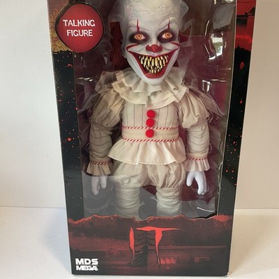 MEZCO MDS Mega Scale IT Horror Movie Talking Sinister Pennywise 15'' Doll Teeth