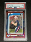 2024  Donruss - Rated Rookie Drake Maye #379 Optic Preview Red Pandora (RC)