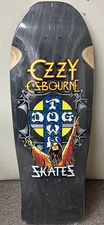 Dogtown Ozzy Osbourne 🤘 Limited Edition Skateboard Deck - Ash Gray Stain Mint!