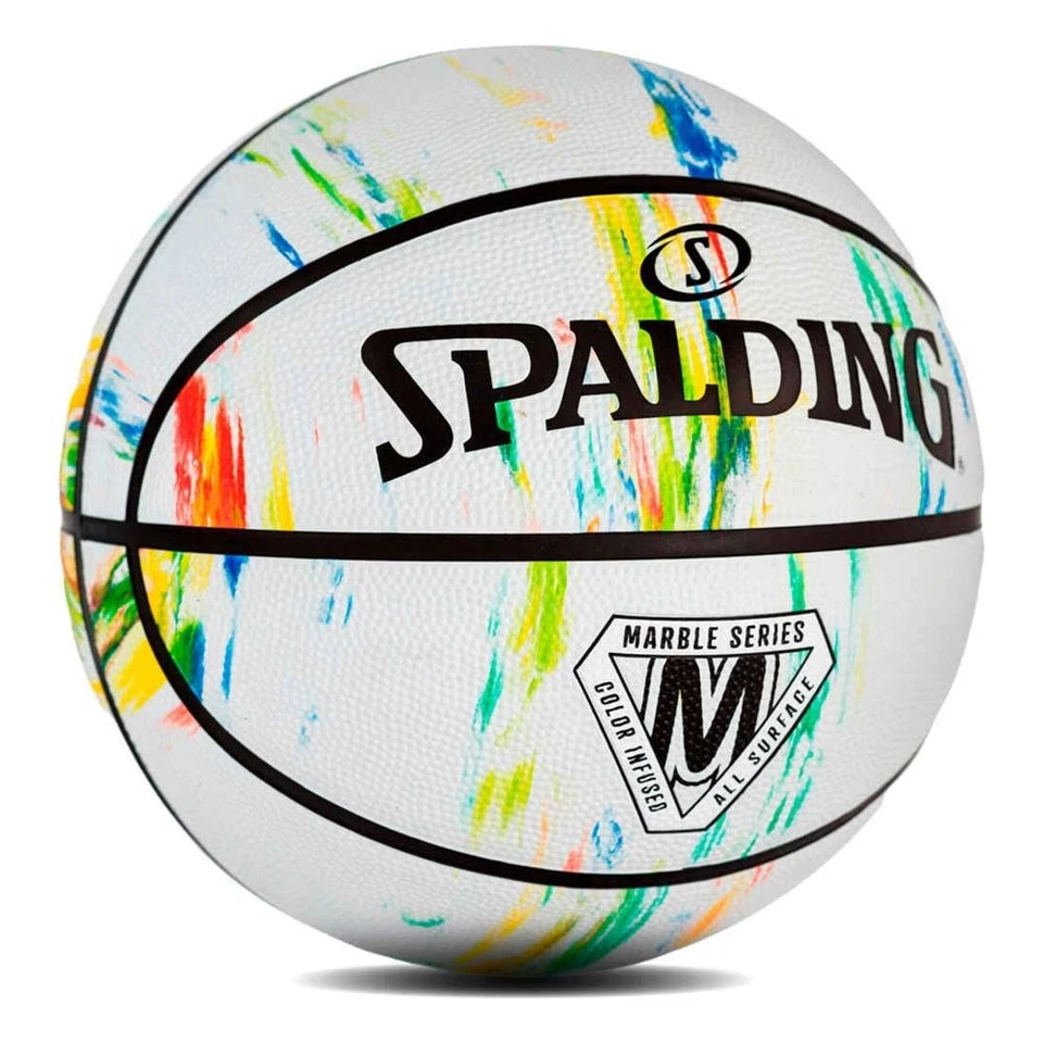 Spalding Marble Rainbow Basketball Outdoor Indoor Ball