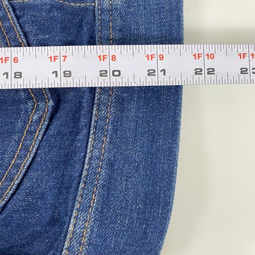 Madewell Jacket Womens Medium Blue Denim Plaid Western Snap Button Pockets - Picture 12 of 15