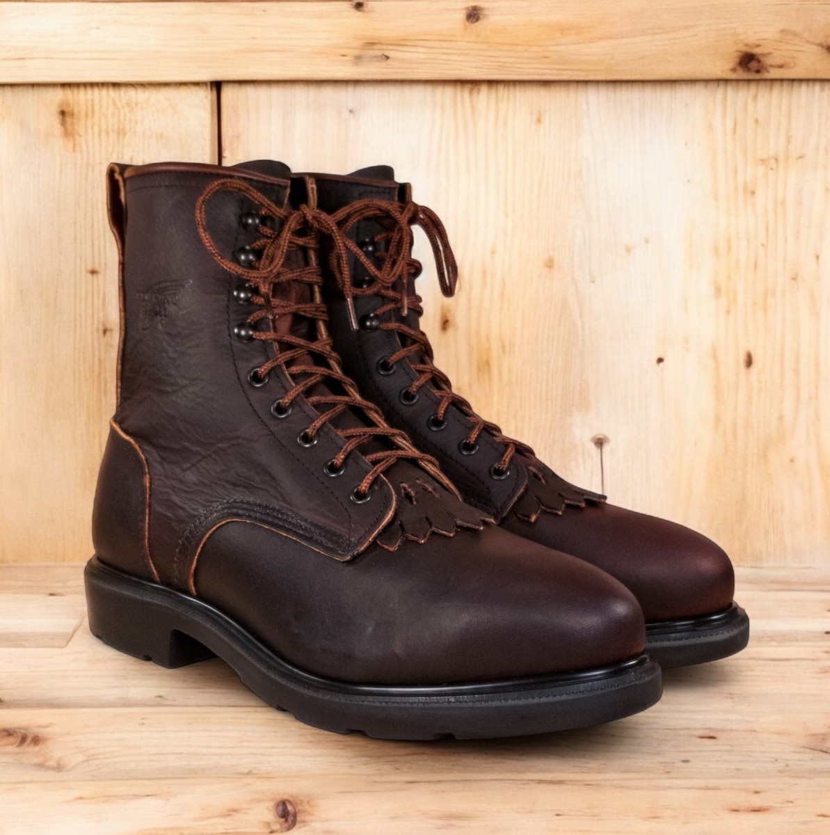 Red Wing 4451 Supersole Boots Size 9EE (Steel Toe) (USA) | eBay