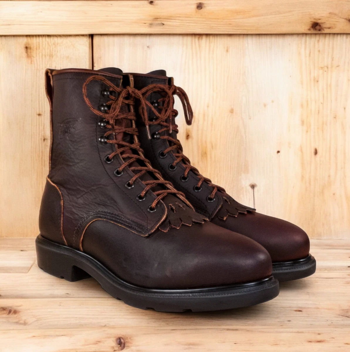 Red Wing Shoes Men's Lace Up Western for Sale - Shop New & Used