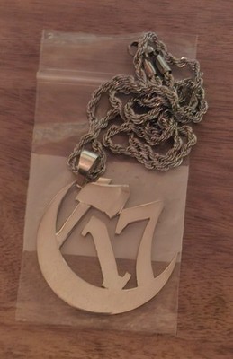 Ouija Macc Chapter 17 Silver V2 Charm & Chain (Insane Clown Posse)