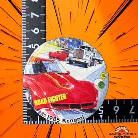 Nintendo Famicom Konami Road Fighter 1985 Menko Card Japanese