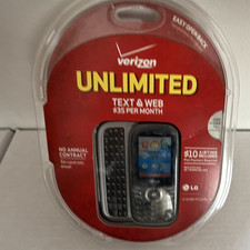 LG Cosmos 3 VN360 Verizon CDMA Slider Phone Black 1GB 3.2MP 3G