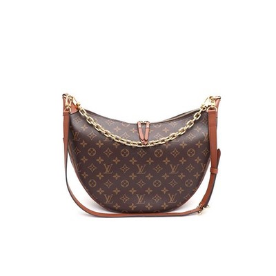 Louis Vuitton Monogram Canvas Loop Hobo Tote Bag Schultertasche 146920219