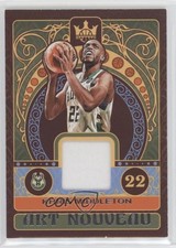 2022-23 Panini Court Kings Art Nouveau Khris Middleton #AN-KMM 09r5