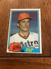 Nolan Ryan 1981 Topps  Baseball Card