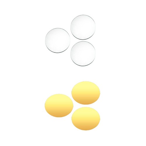 3 Pieces Round Mirrors for