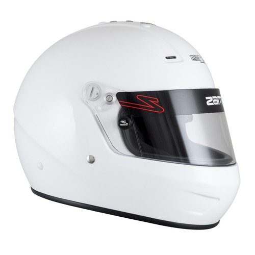 Casco da corsa Zamp RZ 57 SA2025 bianco - tutte le taglie - Foto 4 di 8