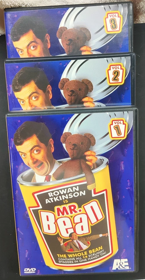 Mr. Bean - 3 Volume DVD Box Set - Open Case Mint Condition - Rowan Atkinson - Image 4 of 4