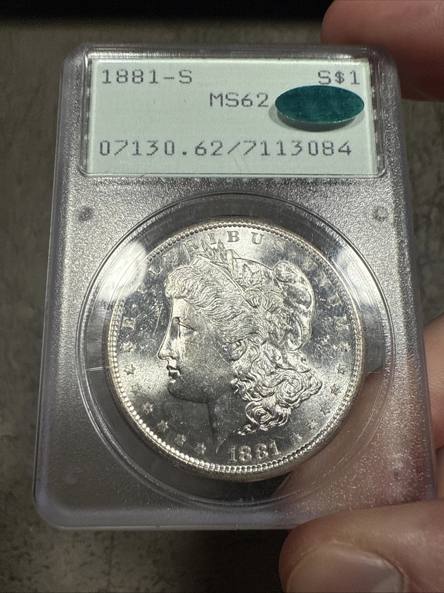 MS 62 Graded 1881 Year Morgan US Dollars (1878-1921) for sale | eBay