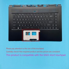 New Palmrest For MSI GS65 Stealth GS65VR MS-16Q1 15.6" RGB Backlit Keyboard