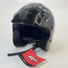 Fulmer AF-20 Small Helmet Black Open Faced DOT Certified