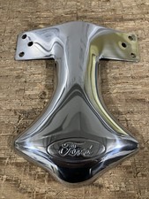 New Stainless Steel Ford Flathead Exhaust Deflector- Ford Script New Stainless Steel Ford Flathead Exhaust Deflector- Ford Script