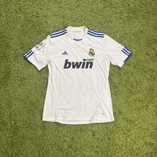 Maglia Adidas Real Madrid Bianca Taglia L 2010 2011 Vintage