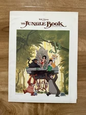 The Jungle Book Re-Release 1980's Press Kit photos