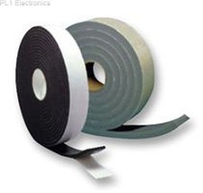 PRO POWER   PPC116   TAPE FOAM SEALER 3MMX6MM ROLL, BLACK