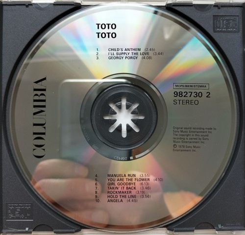 TOTO same CD UK 1992 Collectors Choice Edition Santana Clapton Dire Straits - Bild 2 von 5