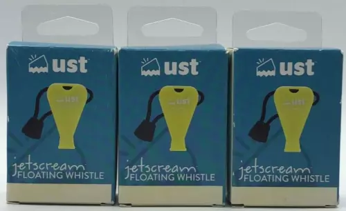 3PK Ust Jetscream Floating Whistle 122 Decibels ~ Green ~ FAST SHIP