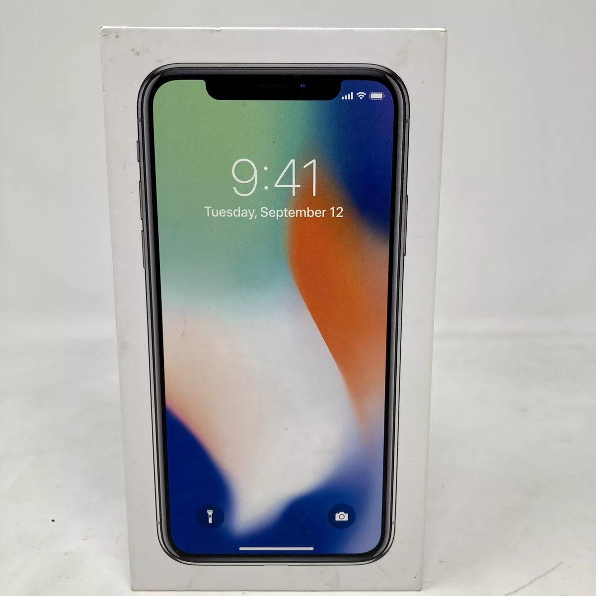 Iphone X 256GB White Iphone Empty Box Used