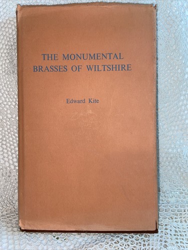 Monumental Brasses of Wiltshire Edward Kite 1969 - Bild 1 von 10