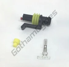 Ducati 1 Way Oil Pressure Sensor Connector Switch Kit With Terminals & Seals Kit