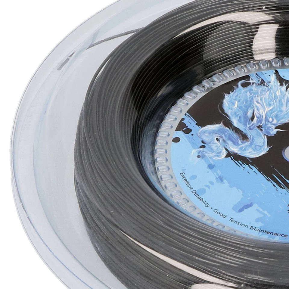 200m Durable Polyester Tennis Racket String Round StrikeResistance Hard