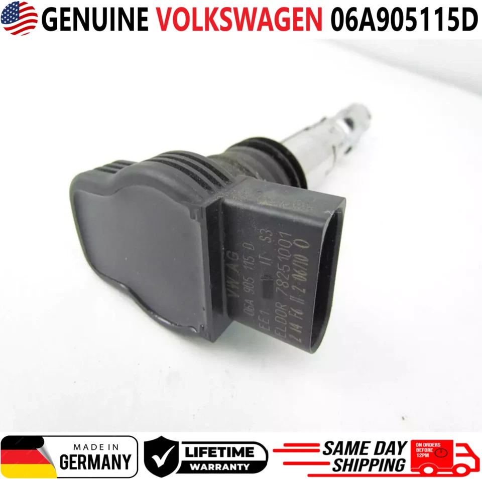 GENUINE VW x4 Ignition Coils For 1999-2007 Volkswagen Audi 1.8L 2.7L, 06A905115D - Image 4 of 4