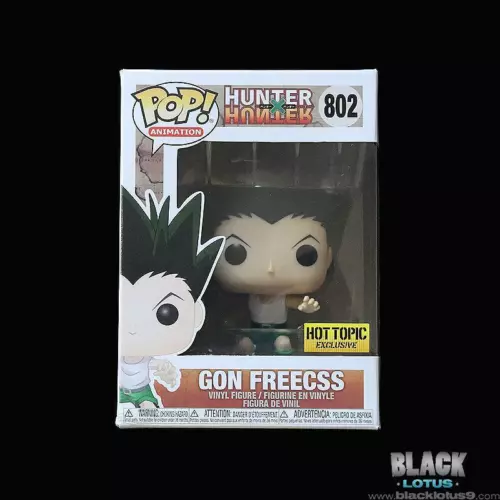 NEW RARE Funko Pop! Gon Freecss Hunter X Hunter Hot Topic Anime IN STOCK Pop 802